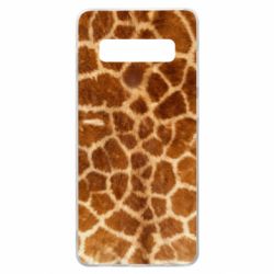 Чехол для Samsung S10+ Giraffe's Skin - PrintSalon