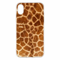 Чехол для iPhone X/Xs Giraffe's Skin