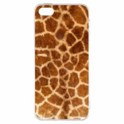 Чехол для iPhone5/5S/SE Giraffe's Skin - PrintSalon