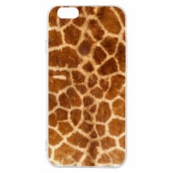 Чехол для iPhone 6/6S Giraffe's Skin - PrintSalon