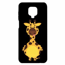 Чехол для Xiaomi Redmi Note 9S/9Pro/9Pro Max Giraffe - PrintSalon