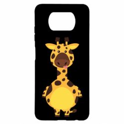 Чехол для Xiaomi Poco X3 Giraffe - PrintSalon