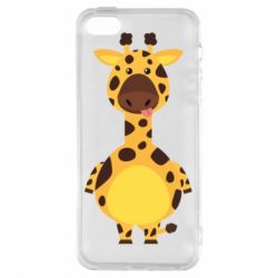 Чехол для iPhone5/5S/SE Giraffe - PrintSalon