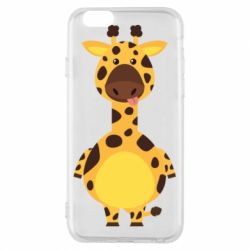 Чехол для iPhone 6/6S Giraffe - PrintSalon