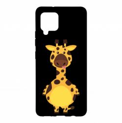 Чехол для Samsung A42 5G Giraffe - PrintSalon