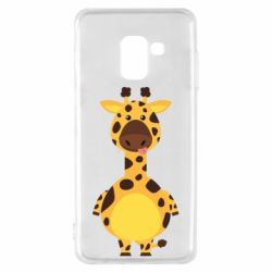 Чехол для Samsung A8 2018 Giraffe - PrintSalon