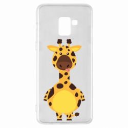 Чехол для Samsung A8+ 2018 Giraffe - PrintSalon