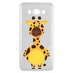 Чехол для Samsung J7 2016 Giraffe - PrintSalon