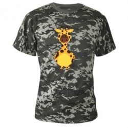 Камуфляжная футболка Giraffe - PrintSalon