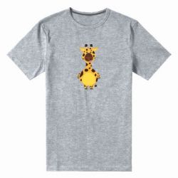 Мужская футболка премиум Giraffe - PrintSalon