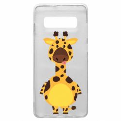 Чехол для Samsung S10+ Giraffe - PrintSalon
