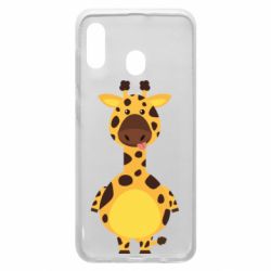 Чехол для Samsung A20 Giraffe - PrintSalon