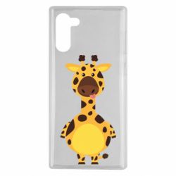 Чехол для Samsung Note 10 Giraffe - PrintSalon