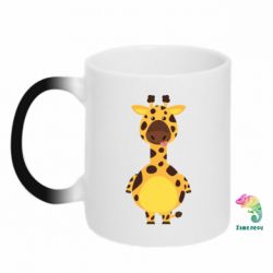 Чашка-хамелеон Giraffe - PrintSalon