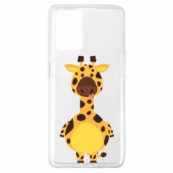 Чехол для Oppo A74 4G Giraffe - PrintSalon