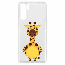 Чехол для Oppo A91/Reno3 Giraffe - PrintSalon