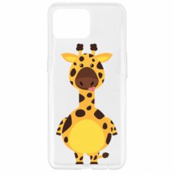 Чехол для Oppo Reno 4 Lite Giraffe - PrintSalon