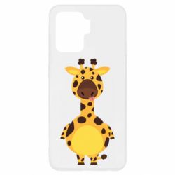 Чехол для Oppo Reno 5 Lite Giraffe - PrintSalon