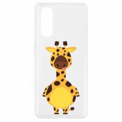 Чехол для Oppo Find X2 Giraffe - PrintSalon