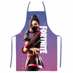 Фартук с 3D принтом Girl hero from Fortnite - PrintSalon