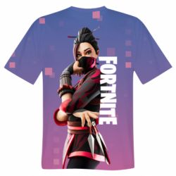 Мужская футболка 3D Girl hero from Fortnite - PrintSalon