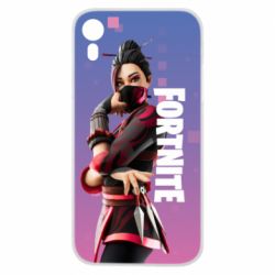 Чехол для iPhone XR Girl hero from Fortnite - PrintSalon