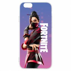 Чехол для iPhone 6/6S Girl hero from Fortnite - PrintSalon