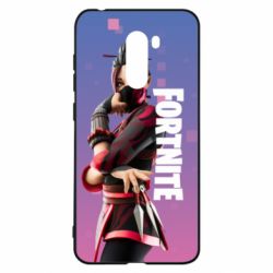 Чехол для Xiaomi Pocophone F1 Girl hero from Fortnite - PrintSalon