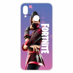 Чехол для Huawei P Smart Plus 2018 Girl hero from Fortnite - PrintSalon