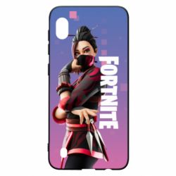 Чехол для Samsung A10 Girl hero from Fortnite - PrintSalon