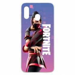 Чехол для Samsung A20 Girl hero from Fortnite - PrintSalon