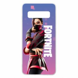 Чехол для Samsung S10 Girl hero from Fortnite - PrintSalon