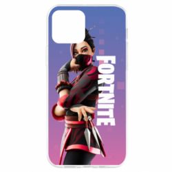 Чехол для iPhone 12 Pro Girl hero from Fortnite - PrintSalon