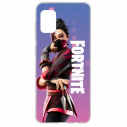 Чехол для Samsung A31 Girl hero from Fortnite - PrintSalon