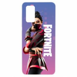Чехол для Samsung A32 4G Girl hero from Fortnite - PrintSalon
