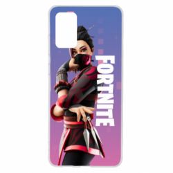 Чехол для Samsung S20+ Girl hero from Fortnite - PrintSalon