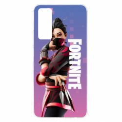Чехол для Huawei P Smart 2021 Girl hero from Fortnite - PrintSalon