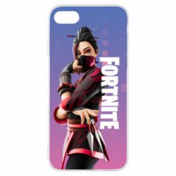 Чехол для iPhone 8 Girl hero from Fortnite