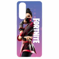 Чехол для Oppo Reno 4 Pro Girl hero from Fortnite - PrintSalon