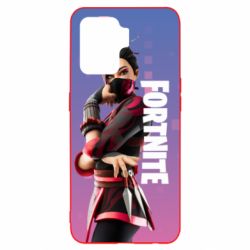 Чехол для Oppo Reno 5 Lite Girl hero from Fortnite - PrintSalon