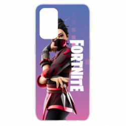 Чехол для Oppo Reno 5 4G Girl hero from Fortnite - PrintSalon