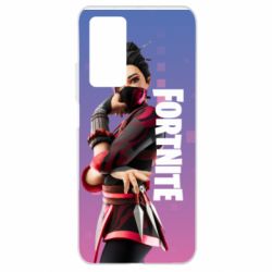 Чехол для Xiaomi Mi 10T/10T Pro Girl hero from Fortnite - PrintSalon