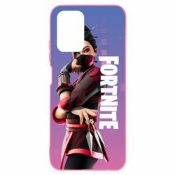 Чехол для Xiaomi Redmi Note 10 Girl hero from Fortnite - PrintSalon