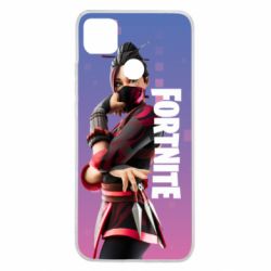 Чехол для Xiaomi Redmi 9c Girl hero from Fortnite