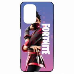 Чехол для Xiaomi Poco F3/K40 Girl hero from Fortnite - PrintSalon