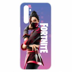 Чехол для Realme 6 Pro Girl hero from Fortnite - PrintSalon