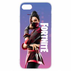 Чехол для iPhone SE 2022 Girl hero from Fortnite - PrintSalon
