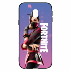 Чехол для Samsung J3 2017 Girl hero from Fortnite - PrintSalon