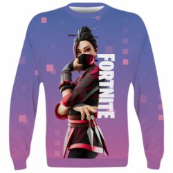 3D свитшот Girl hero from Fortnite - PrintSalon
