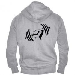 Мужское худи на молнии Girya - PrintSalon